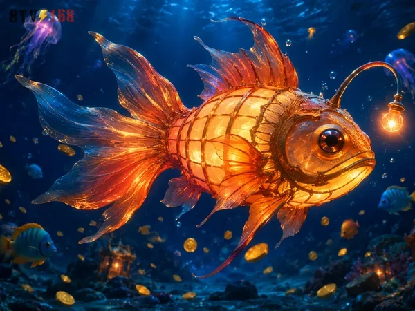 Detail grafis bawah laut pada Dragon Fishing 2